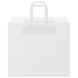Paper Bags 250 pcs with Handles White 32x22x28 cm 4101848