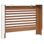 Radiator Cover White 112x19x81.5 cm MDF 284320