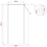 Roller Blind Brown 130 x 220 cm Bamboo 42039800