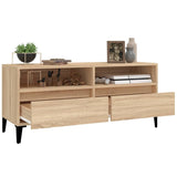 TV Cabinet Sonoma Oak 100x34.5x44.5 cm Engineered Wood 831904