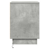 Bedside Cabinet 2 pcs Concrete Grey 39 x 34.5 x 50 cm 869617