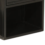 Bathroom Cabinet 40x27x90 cm Iron and Solid Wood Mango 358562
