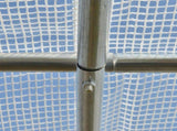 Walk-in Polytunnel Greenhouse Green House with Roll-up Sidewalls, UV-resistant PE Cover, 3 x 2 x 2m, T3398P317759