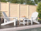 Garden Chair White HDPE Standard 3095704