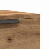 Wall-mounted Bedside Cabinet Artisan Oak 34x30x20 cm 856981