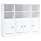 Highboards 3 pcs White Engineered Wood 3185303