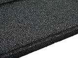 Stepping Stone 6 pcs Black 40.5 x 40.5 x 2 cm Rubber 42030072
