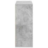 Sideboard with Drawer Concrete Grey 60 x 33.5 x 84 cm 8000471