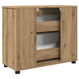 Bathroom Cabinet with Drawer Artisan Oak 76.5 x 35 x 64 cm 883303