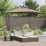 Umbrella Taupe 249 x 249 x 250 cm Polyester and Aluminium 42003402