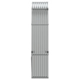 Log Holder Silver 120x45x210 cm Galvanised Steel 364592