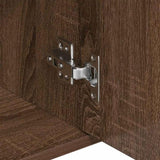 Sideboard Brown Oak 88x30x70 cm Engineered Wood 815368