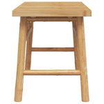 ZNTS Garden Bench 80x38x45 cm Bamboo 4106584