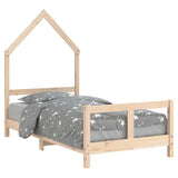 Kids Bed Frame 80x160 cm Solid Wood Pine 834558