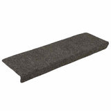 Stair Mats Self-adhesive 15 pcs 65x21x4 cm Anthracite Rectangular Edge 326189