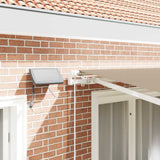 Retractable Awning Beige 300 x 250 cm Fabric and Aluminium 3330052