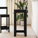 Bar Table Black Oak 51 x 50 x 103.5 cm Engineered Wood 868078