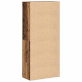 Highboard with Shelf Old Wood 80 x 39 x 178 cm Engineered wood 3365570