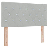 Headboard with Headboard Light Grey 100 cm Faux Leather 42007081