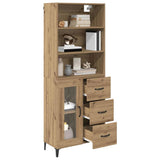 Highboard Artisan Oak 69.5 x 34 x 180 cm Engineered Wood 3415874