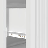 Drawer Cabinet High Gloss White 66 x 34.5 x 90 cm 893919