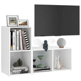 TV Cabinets 2 pcs White 72x35x36.5 cm Engineered Wood 3079943