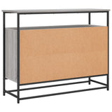 Sideboard Grey Sonoma 100x35x80 cm Engineered Wood 835542