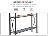 2.5 x 1.5m BBQ Tent Canopy Patio Outdoor Awning Gazebo Party Sun Shelter - Coffee T3398P324010