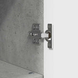 Bathroom Cabinet with Storage Concrete Grey 30 x 35 x 95 cm 883317