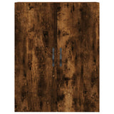 Highboard Smoked Oak 69.5x34x180 cm Engineered Wood 3198182