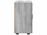 Wooden Cabinet Grey Sonoma 88.5 x 30.5 x 73 cm Engineered Wood 880307