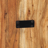 Headboard 200 cm Solid Wood Acacia 4017520