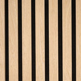 ZNTS WallArt Aku Acoustic Wall Panels Light Oak 4 pcs 447596
