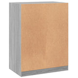 Wardrobe Grey Sonoma 77x48x102 cm Engineered Wood 840826