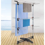 ZNTS Metaltex Laundry Drying Rack Ciclone Vario 40 m 430411