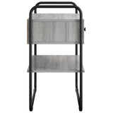 Console Table Grey Sonoma 100 x 40 x 75 cm Engineered Wood 8007554