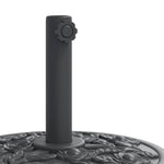 ZNTS Parasol Base for Ø38 / 48 mm Poles 25 kg Round 4007972