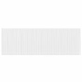 Lace Curtain with Curtains Floral White 200 x 1200 cm Polyester 4107975