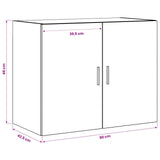 Wall Cabinet Artisan Oak 80 x 42.5 x 64 cm Engineered Wood 8010923