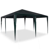Party Tent Green 400 x 400 x 266 cm Polyethylene and Steel 42003424