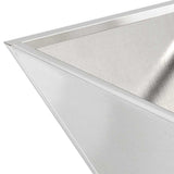 Garden Planter 5 pcs Silver 40 x 40 x 15 cm Stainless Steel 873819