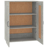 Hanging Wall Cabinet Concrete Grey 69.5x32.5x90 cm 812307