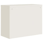 ZNTS File Cabinet White 90x40x70 cm Steel 339720