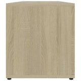 TV Cabinet Sonoma Oak 120x34x37 cm Engineered Wood 801155