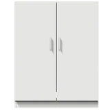 Washing Machine Cabinet White 71x71.5x91.5 cm 808395