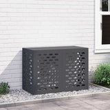 Air Conditioner Cover Anthracite 100 x 50 x 70 cm Steel 865899