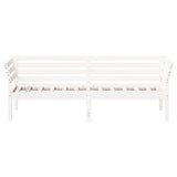 Day Bed without Mattress White 90x200 cm Solid Wood Pine 842871
