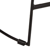 Bar Stools 2 pcs Black 45x40x78 cm Solid Wood Mango 4013527