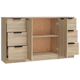 Sideboards 3 pcs Sonoma Oak Engineered Wood 3115838