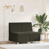 Modular Sofa Unit Armless 2 pcs Green 55 x 74 x 82 cm 3399791